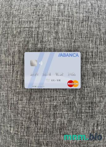 Portugal Abanca wygląd zdjęcia mastercard skan PSD + zdjęcie